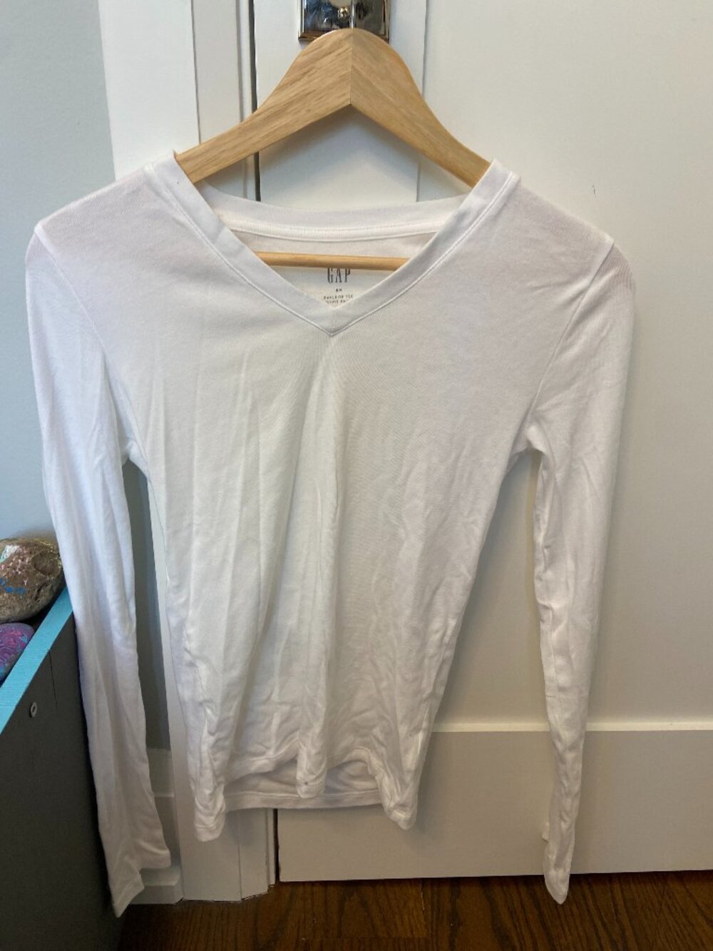 Gap White Long Sleeve Shirt